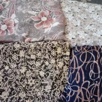 چهارتا پارچه نخی ویکی توری چادری ماله عروس بوده