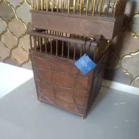 جای‌دستمال‌وسطل‌چوبی
