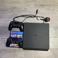 ps4 slim دو دسته اصلی