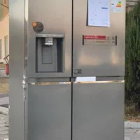 یخچال الجی فریزر ساید بای ساید نقره 2022 مدل J287S