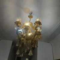 لوستر طرح فرشته ای برنجی
