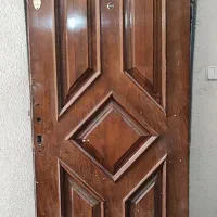درب آپارتمان چوبی سنگین