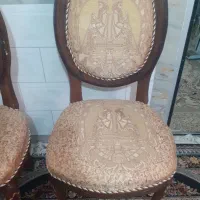 میز ناهارخوری  ۶نفره تمیزه با 6 عدد صندلی