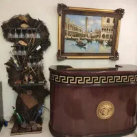 تابلو چوبی دیواری تابلو درختی تزئینی ایستاده