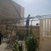 جوشکار خرپا الاچیق سایه بان شیروانی