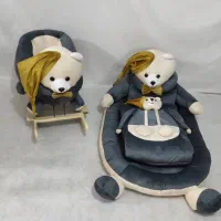 سیسمونی اکسسوری اتاق نوزاد.تشک گارددار.لباس نوزادی