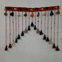 آویز پرده گلیمی