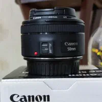 لنز 50 کانن F.1.8 در حد آک یکی دو روز استفاده