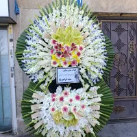 تاج گل ترحیم وتبریک