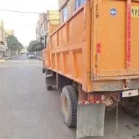 خاور کمپرسی حمل مساله ساختمانی