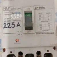 کلیداتومات۲۲۵آمپر وپایه زاویر ۱۶۰آمپر سه فاز صنعتی