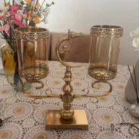 فروش شمعدان رومیزی سالم و‌ تمیز بدون شکستگی