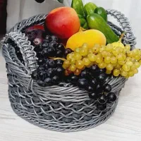 ظرف میوه سبد بافی