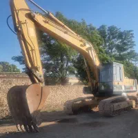 بیل مکانیکی کوماتسو 220 خط 3 اروپایی  آماده به کار