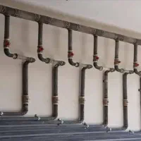 گاز کشی لوله کشی و تاسیسات اداری و منازل