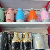 فلاسک خارجی شیشه قرمز