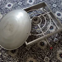 تنور نون محلی ب همراه ساج