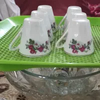 یک دست فنجان قهوه خوری