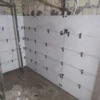 کاشی ، سرامیک ،موزاییک نصب سنگ توالت