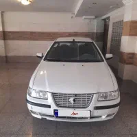 ماشین سمند EF7 سفید مدل 96