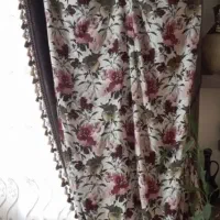 والان مخمل گل دار تُرک
