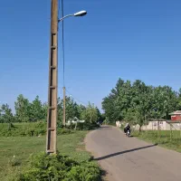 زمین بر آسفالت روستا ۲۳۰ متر لشت نشا