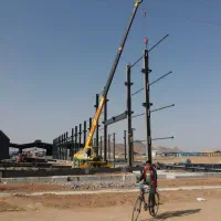 ساخت سوله استراکچر اجرای پوشش سقف وبدنه