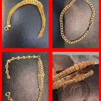 گوشواره انگشتر النگوهدبندطلادستبندطلاسوزن سه و پنج