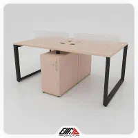 میز کارگروهی چند نفره کارمندی منشی ورک استیشن