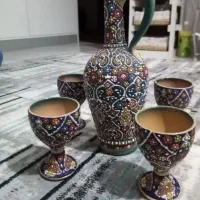 جام ولیوان سفالی