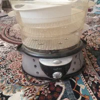 بخار پز سه طبقه