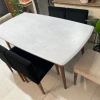 میز ناهارخوری ۶ نفره نو