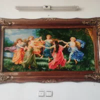 تابلو فرش رقص مهتاب