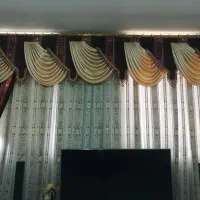 پرده پذیرایی سالم وتمیز