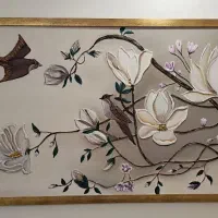 تابلو برجسته رنگ روغن و تکسچر