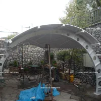سایبان پارکینگ مدل ویلایی