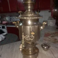 سماور نفتی برنجی بسیار قدیی