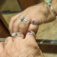 انگشتر یاقوت و مزانایت