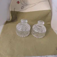 قندان کریستال اصل ناخمن آلمان سالم وبدون ایراد