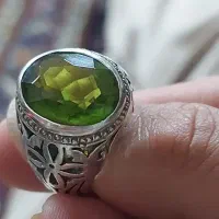 انگشتر زبرجد درشت