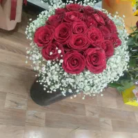 گل باکس گل دسته گل رز