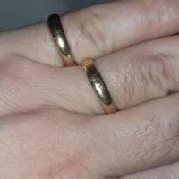 طلا دوعددحلقه رینگ ویه جفت گوشواره ۲۰۰بالا خام