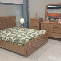 سرویس خواب چوبی تمام چوب راش