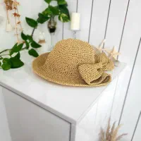 کلاه ساحلی رافیا