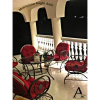 میز و صندلی باغی ویلایی دسته بیضی