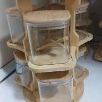 جا ادویه ای جنس بامبو ،نو نو استفاده نشده