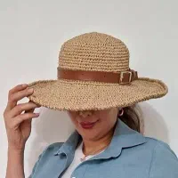 کلاه لبه دار ساحلی.رافیا