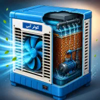سرویس کولر آبی - تعمیر کولر آبی-تعویض دینام و‌ پمپ