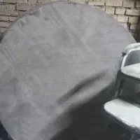 میز تاشو ۱/۵متری پایه فلزی
