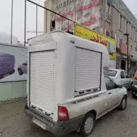 سقف آریسان فایبر پراید عقب باری اتاق کف‌پوش